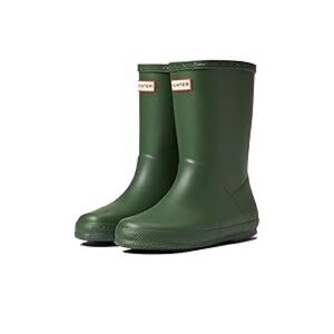 Hunter First Classic Rain Boots (Toddler/Little Kid) Hunter Green 6 Toddler M